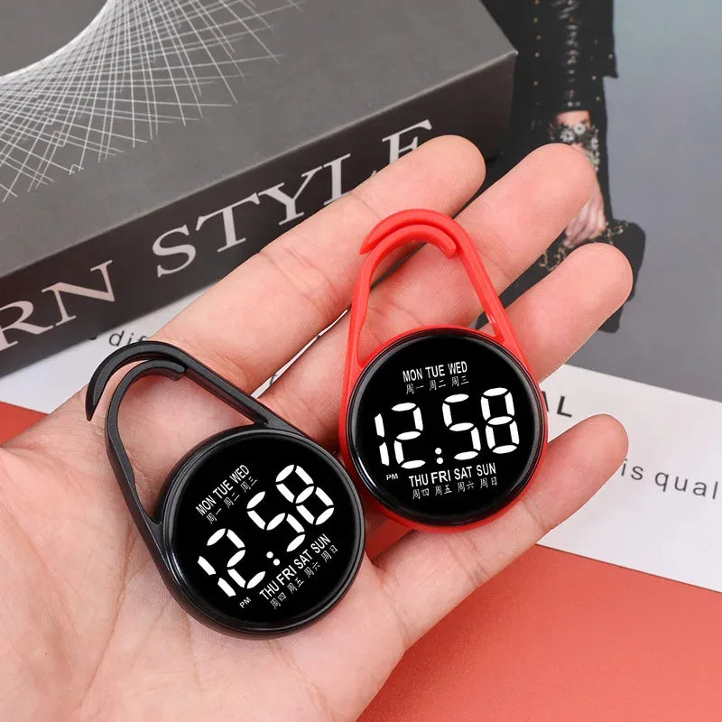 electronic hanging watch night light digital electronic hanging watch pocket watch