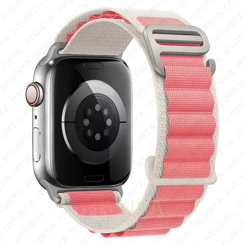 Alpine Strap For Apple Watch Band Ultra 2 3 Watchband 45mm 49mm 42mm 46mm 44mm 41mm 40mm Bracelet Iwatch Series 11 9 8 7 6 SE 10