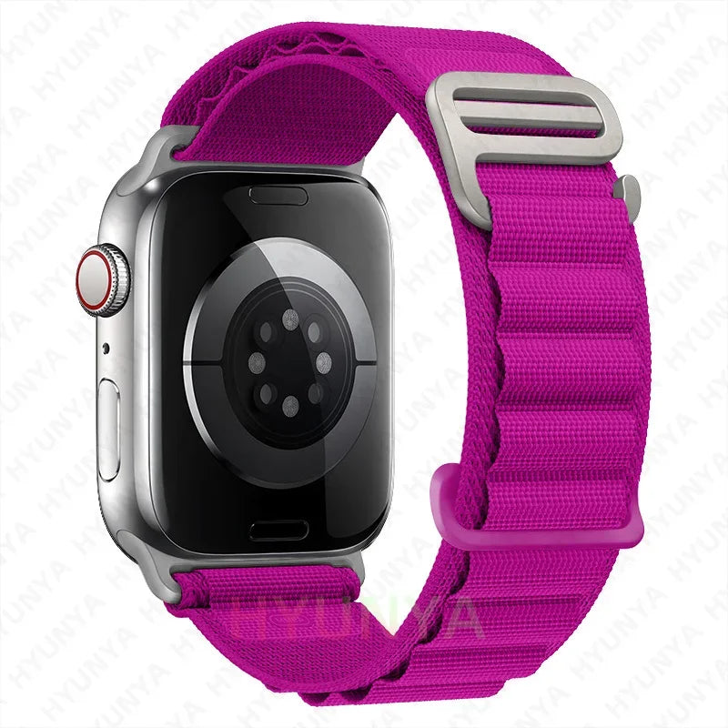 Alpine Strap For Apple Watch Band Ultra 2 3 Watchband 45mm 49mm 42mm 46mm 44mm 41mm 40mm Bracelet Iwatch Series 11 9 8 7 6 SE 10