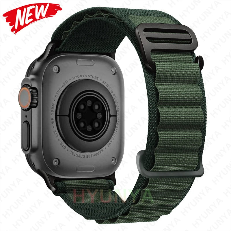 Alpine Strap For Apple Watch Band Ultra 2 3 Watchband 45mm 49mm 42mm 46mm 44mm 41mm 40mm Bracelet Iwatch Series 11 9 8 7 6 SE 10