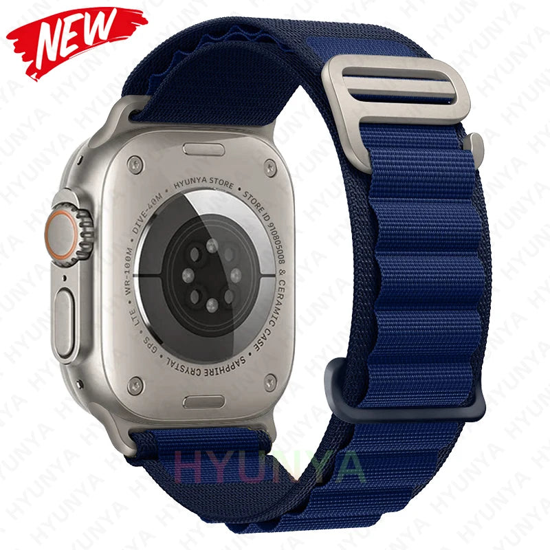 Alpine Strap For Apple Watch Band Ultra 2 3 Watchband 45mm 49mm 42mm 46mm 44mm 41mm 40mm Bracelet Iwatch Series 11 9 8 7 6 SE 10