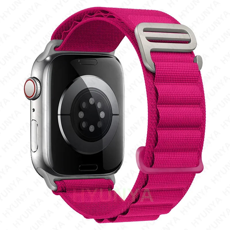 Alpine Strap For Apple Watch Band Ultra 2 3 Watchband 45mm 49mm 42mm 46mm 44mm 41mm 40mm Bracelet Iwatch Series 11 9 8 7 6 SE 10